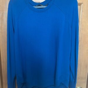 Athleta Deep Blue mindset sweatshirt. Large. Excellent condition.